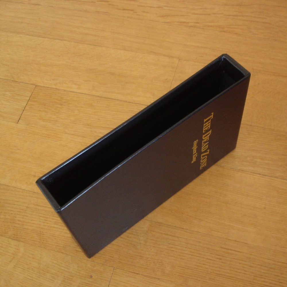 THE DEAD ZONE Slipcase Only for Easton Press Limited Edition, No Book.
